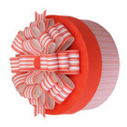 Paper Cylinder - Shaped Gift Box Packaging Pink Untuk Kue Ulang Tahun