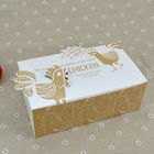 Logo Dicetak Popcorn Chicken Box, Kotak Kertas Sekali Pakai Untuk Makanan Cepat Saji
