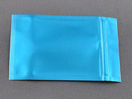 Jendela berwarna-warni dicetak buram pegangan segel tas, Slider Bag Grip Seal Bag Idpe / bagian tas