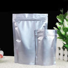 Kemasan kantong aluminium foil Doypack dengan makanan ringan ritsleting / kantong gula