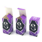 Kustom Logo Pinted Kotak Kertas Kemasan Untuk Kosmetik / Kemasan Kotak Kosmetik Glossy