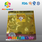 Gold Anti Static Bag / Esd Shielding Produk Elektronik Zipper Bag Custom