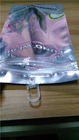 Disesuaikan berdiri jelas kantong kosong aluminium foil tas kunci zip