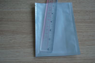 Dapat digunakan kembali tiga sisi disegel kantong Foil kemasan kantong plastik Malar dengan kunci Zip