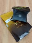 Aluminium Foil Pouch Kemasan Side Gusset Quad Seal Kemasan Coffee Bag dengan Valve