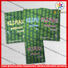 Potpourri Herbal Incense Mini Ziplock Bags / Zip Plastic Bags in Green