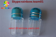 botol pil plastik dijual wadah kontol berbentuk botol wadah kapsul biru bentuk segi enam dan segi delapan