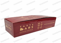 Kotak Kemasan Karton Display Konter Kustom Untuk Kemasan Ritel Teh Cokelat
