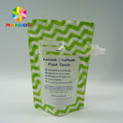 Kemasan kantong makanan yang dapat digunakan kembali / anti bocor kantong makanan bayi dengan ritsleting ganda