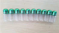 Botol plastik kosong untuk pil dan kapsul / Botol pil pembesaran pria dengan tutup logam