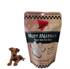 Kantong pengemasan makanan hewan peliharaan / kantong buhul sisi aluminium foil untuk kemasan kucing / makanan anjing / makanan hewan peliharaan