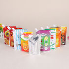 Desain Kustom Reusable Food flask Pouch BPA Gratis Spout Bag Untuk jus, minuman, kemasan susu
