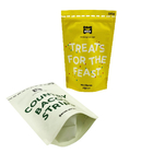 Biodegradable Coffee Bean Packaging Bag Kraft Paper Daur Ulang Stand Up Bag Coffee Bag