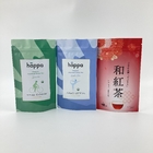 Kemasan kantong teh berkilau atau matte untuk karton ekspor dengan efek warna