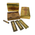 Custom Gold Printing Vital Vip Honey Packaging Sachet Bunga HMF Royal Honey Vip untuknya Vital Vip Honey Packaging