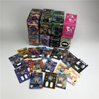 Pengemasan Kartu Blister Premierzen Custom Child Resistant Button Lock 3D Card Paper Box