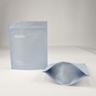 Ramah Lingkungan Stand Up Bag Food Grade Zip Lock Heat Seal Printed Biodegradable Custom Food Kraft Paper Bag