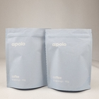 Ramah Lingkungan Stand Up Bag Food Grade Zip Lock Heat Seal Printed Biodegradable Custom Food Kraft Paper Bag