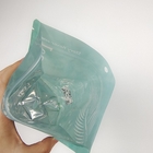 Soft Touch Stand Up Bag Custom Printed Zipper Food Candy Body Scrub Packaging Plastik Bath Salt Bag