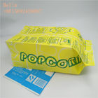 Heat Seal Microwave Paper Bag Popcorn Anti - Minyak Dengan Warna Costomized