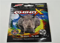 Stand Up Aluminium Foil Bags Untuk Kemasan Badak Rhino 7 Swag Platinum 15000