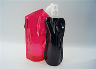 Tas Liquid Spout Transparan Untuk Minuman / Minuman Energi Kemasan