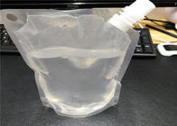Tas Liquid Spout Transparan Untuk Minuman / Minuman Energi Kemasan