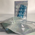 BPA Free Gravure Printing Stand Up Aluminium Foil Pouch Packaging Masker Wajah Holographic Laser Bag