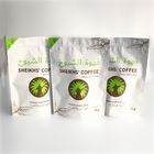 Kantong Plastik Food Grade Kemasan Matt Surface Coffee Bag Ziplock Ditandai FDA