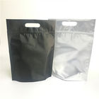 Aluminium Foil Stand Up Pouch Bag Zipper Top Untuk Gelang / Pearlescent Pigment