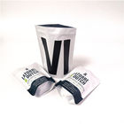 Matte White Coffee Bag Kantong Plastik Kemasan Aluminium Foil Heal Seal Pouch