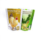 Kantong Plastik Pakan Ayam Kemasan Ramah Lingkungan Bopp Laminated Zipper Woven Bag