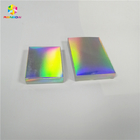 Disesuaikan Dicetak Glitter Paper Box Packaging Kosmetik Holographic Laser Untuk Hadiah
