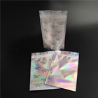 Holographic Laser Aluminium Foil Bags Gravure Printing Untuk Kemasan Kosmetik Bulu Mata