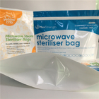 Ziplock Microwave Bawah Gusset Bags Glossy Stand Up Plastik Sterilizer Retort Pouch