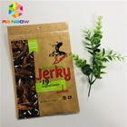 Bukti bau Aluminium Foil Kantung Makanan Stand Up Mylar Jerky / Dry Fruit Bag