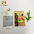 Bukti bau Aluminium Foil Kantung Makanan Stand Up Mylar Jerky / Dry Fruit Bag