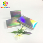 Rectangular Folding Hologram Paper Packaging Box Untuk Kosmetik Eyelash Brush Masker Wajah