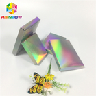 Rectangular Folding Hologram Paper Packaging Box Untuk Kosmetik Eyelash Brush Masker Wajah
