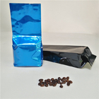 Aluminium Foil Side Gusset Tea Bags Kemasan Coffee Pouch Heat Seal Dengan Valve