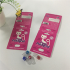 Pink Pussy Cat Blister Kartu Kemasan Kotak Display Pria Enhancement Pill Packing