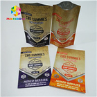 Long Lifespan Foil Pouch Packaging Heat Seal 1 / 8oz 1 / 2oz 1oz CBD Gummies Bag