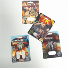 Durable Male Enhancement Pills Kemasan Rhino Series Kartu 3D Kapsul Blister Pack
