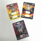 Durable Male Enhancement Pills Kemasan Rhino Series Kartu 3D Kapsul Blister Pack