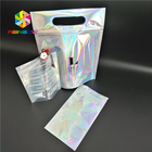 Bikini Garments Plastic Pouch Packaging Hologram Bahan 3d Stand Up Bag Dengan Zipper