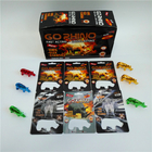 Go Rhino Men Enhancement Pill Blister Card Packaging Dengan Rhino Figure Blister Bottle