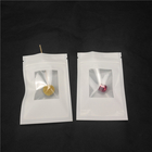 Teks Hitam Dicetak Perhiasan Packing Kantong Latar Belakang Putih Untuk Paket Gelang Earings