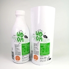 PET / PVC Plastik Heat Shrink Wrap Label CMYK Warna Disesuaikan Untuk Botol Kaca