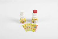 Waterproof PVC PET Shrink Sleeve Labels CMYK Untuk Botol Kosmetik