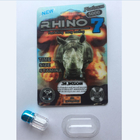 Tutup Logam Botol Pil Plastik Berwarna-warni Untuk FX 9000 Rhino 7 SWAG Capsule Bullet botol pil plastik bening